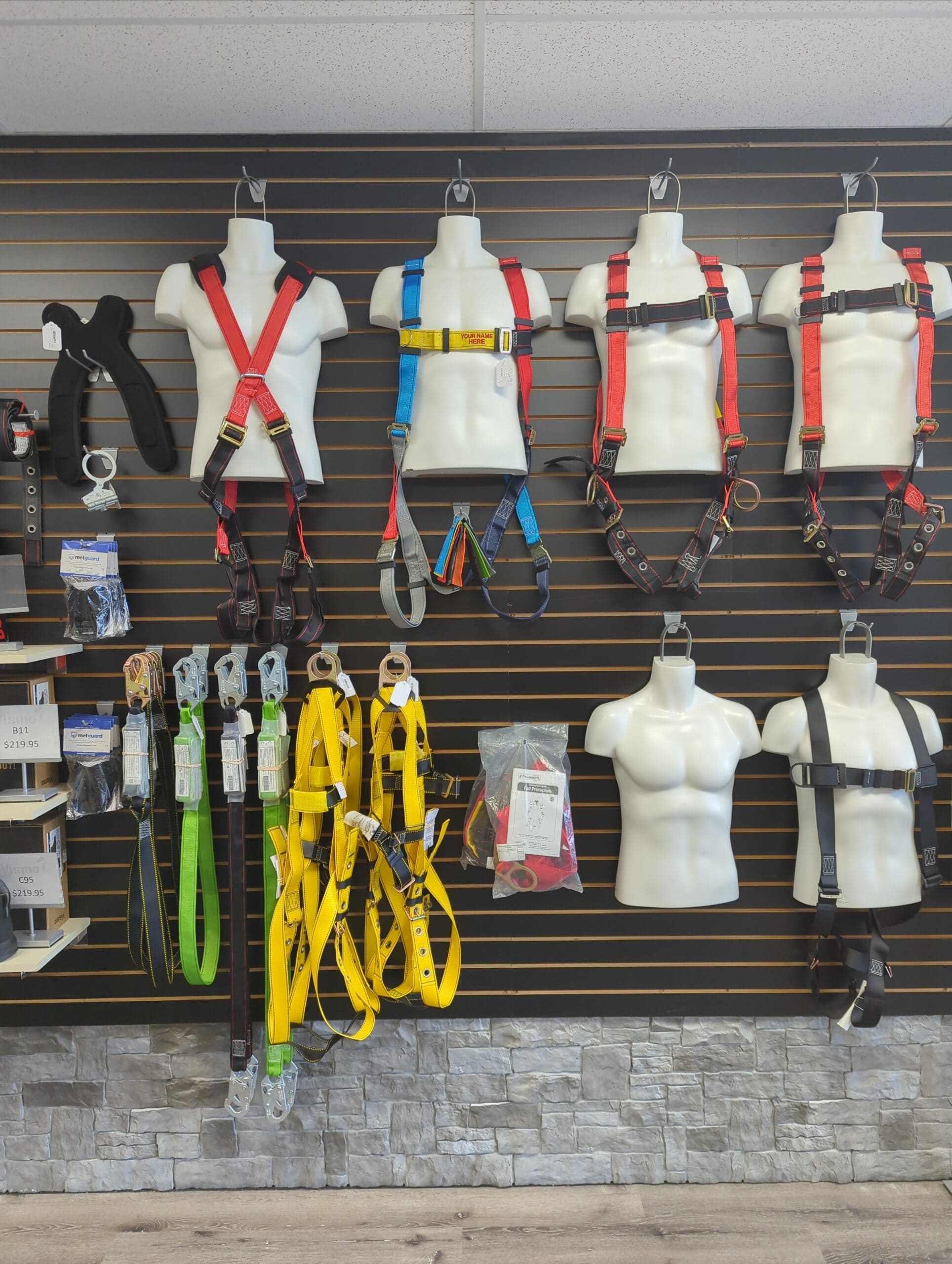 A variety of harnesses and fall protection gear for every safety need.