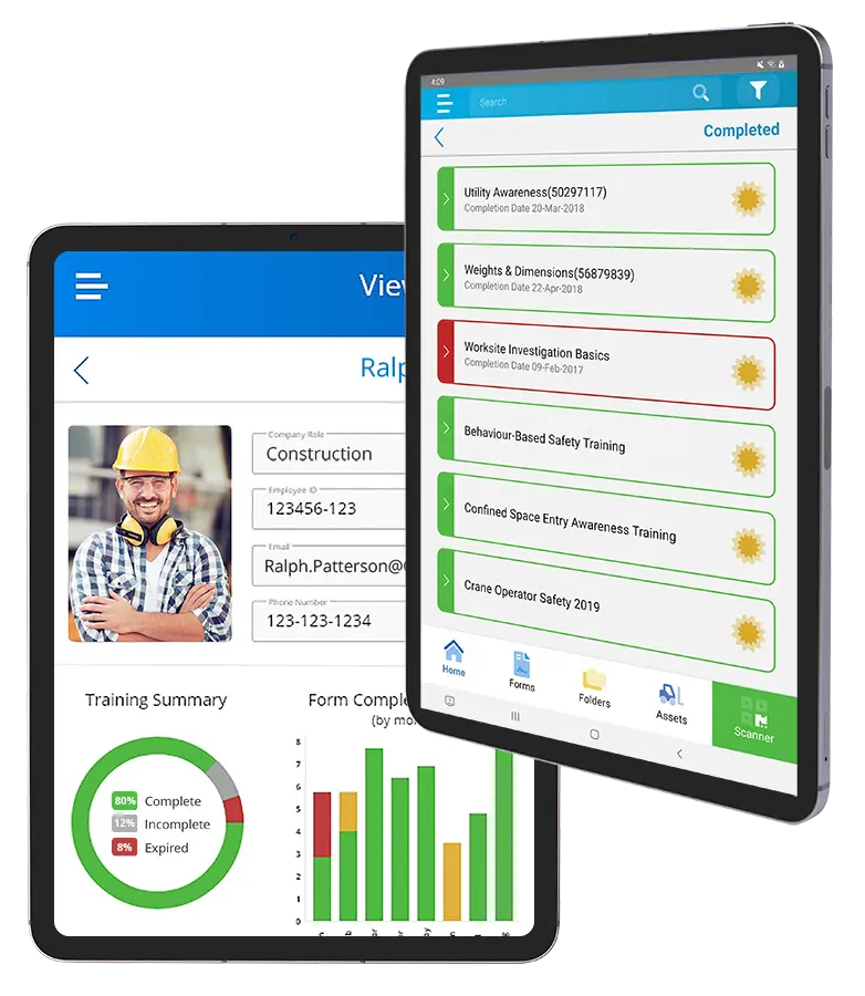 Learning Management System mobile overview