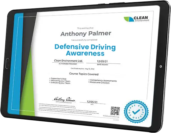 Defensive Driving Awareness