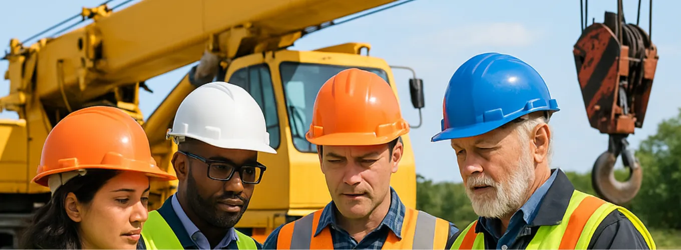 Crane Load Chart Reading and Calculations