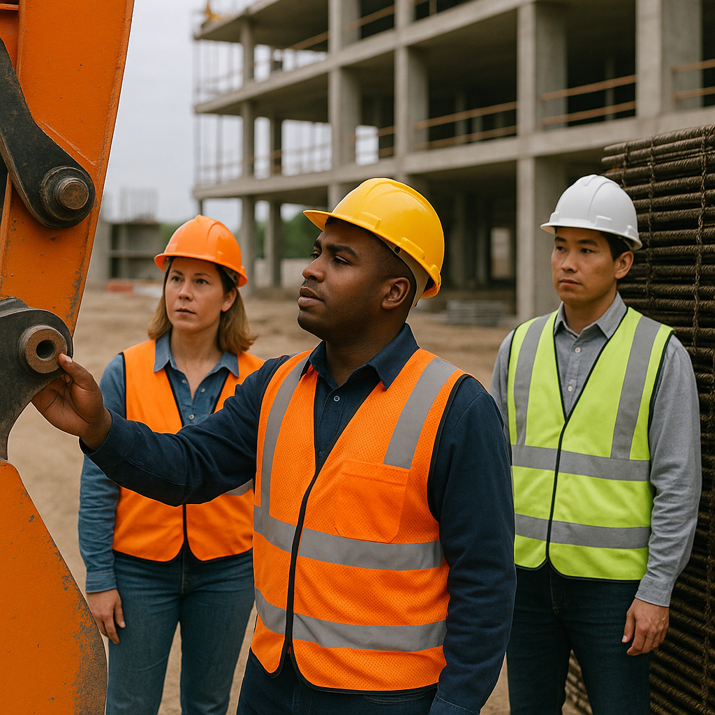 Caught-In/Between Hazards in Construction Environments